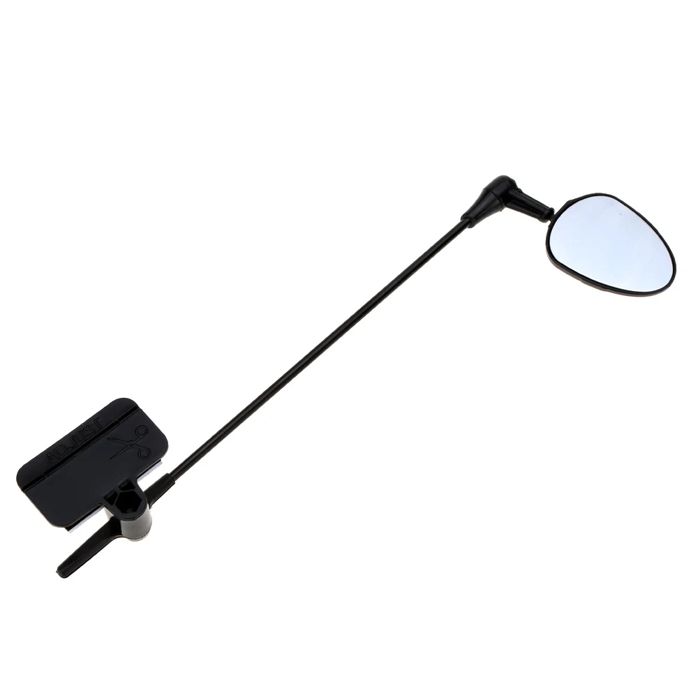 

Brand New Bike Bicycle Cycling Helmet Mount Handlebar Rearview Rear View Road Vision Reflector Mirror Safety 24cm Black