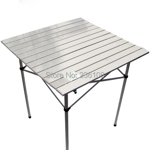 Aluminum Outdoor Table Aluminium Alloy Folding Camping Foldable Aluminum Outdoor Table Aluminium Alloy Folding Camping Foldable Metal Grill Camp Picnic Lightweight Portable On