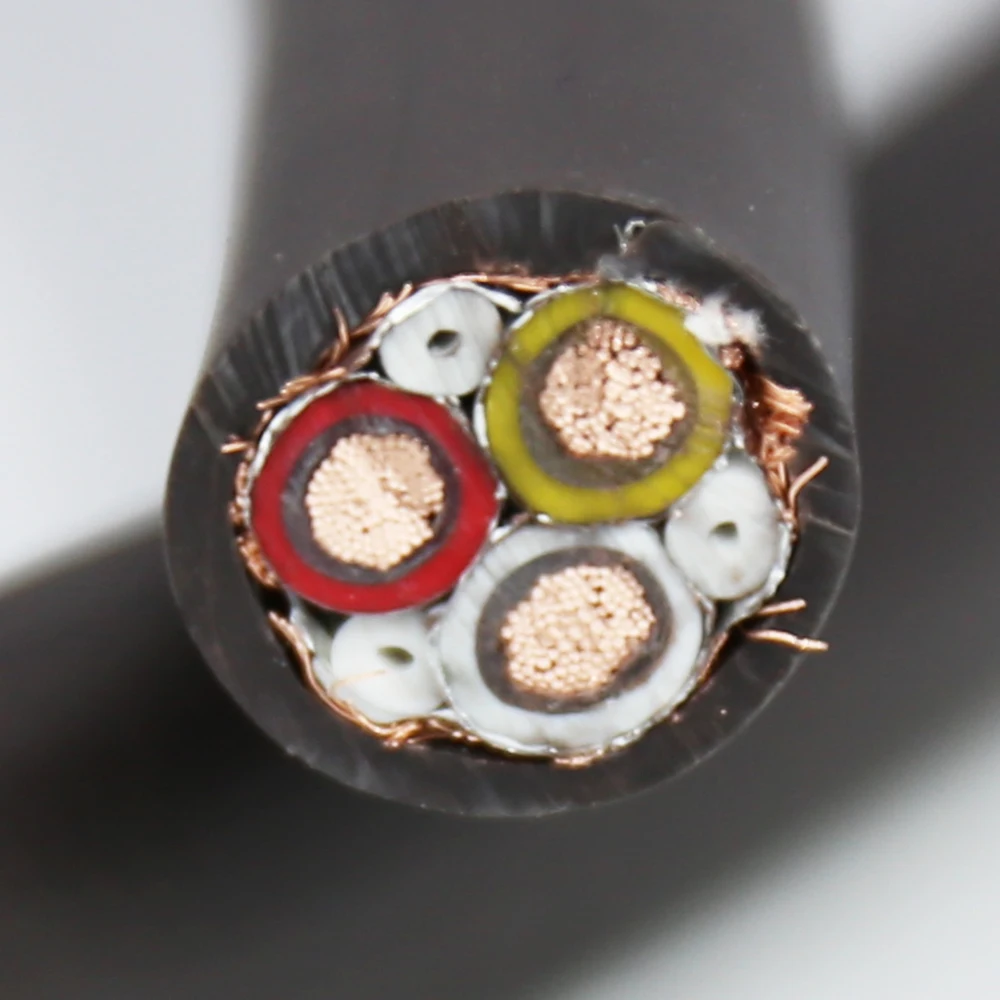 VP1606 высокое качество шт. Чистая медь 5N OFC 6 мм квадратный каждый проводник AC кабель