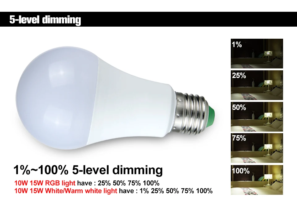 RGB LED Bulb Light (4)