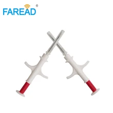 X50pcs ICAR Сертифицированный RFID животных пэт микрочип шприц 2,12x12 мм Стеклянная бирка FDX-B 134,2 кГц ISO стандарт для ветеринарной больницы