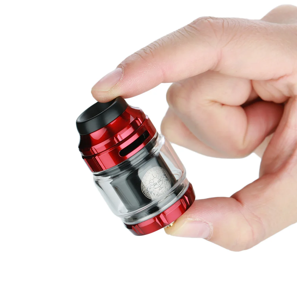 Оригинальный бак GeekVape Zeus X RTA 4 5 мл двойной дымоход Postless Build Deck электронная