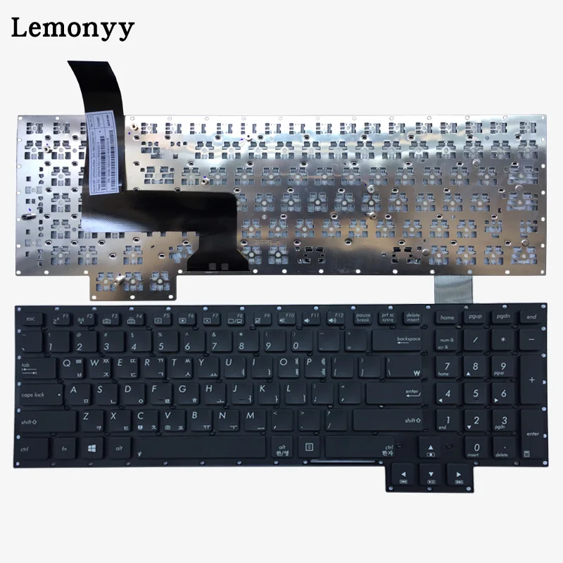 

NEW Korean laptop keyboard For Asus G750 G750JH G750JM G750JS G750JW G750JX G750JZ KR black keyboard