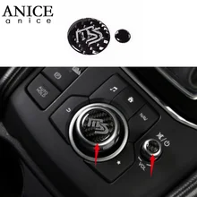 Настоящие детали из углеродного волокна, ручка, Кнопка громкости, отделка, подходит для мазда6, ATENZA, мазда3, Axela CX-9/CX-5/CX8/CX5/CX8/CX9