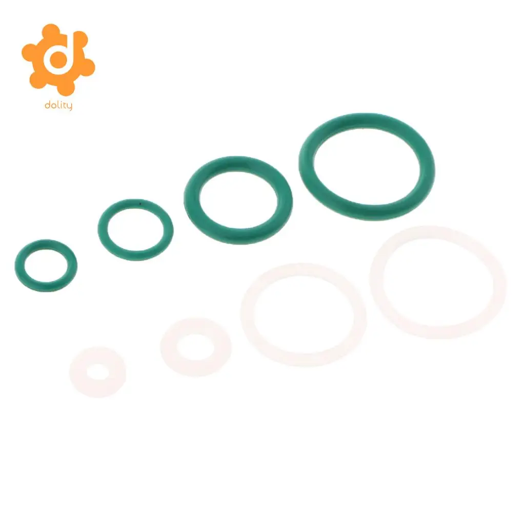 120 Pieces Universal Car Rubber O Rings Tap Washers Gasket Sealing 8 Sizes