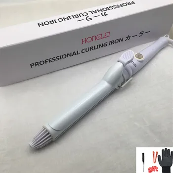 

Professional white curling iron Ceramic coated hair curler Hairdressing tool 25mm/28mm/32mm 220v-240v