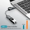 2 in 1 USB 3.0 OTG Cable Type C Micro usb to USB3.0 Adapter USB-C Data Transfer Cable for Samsung Xiaomi Huawei Type-C Phone ► Photo 2/6