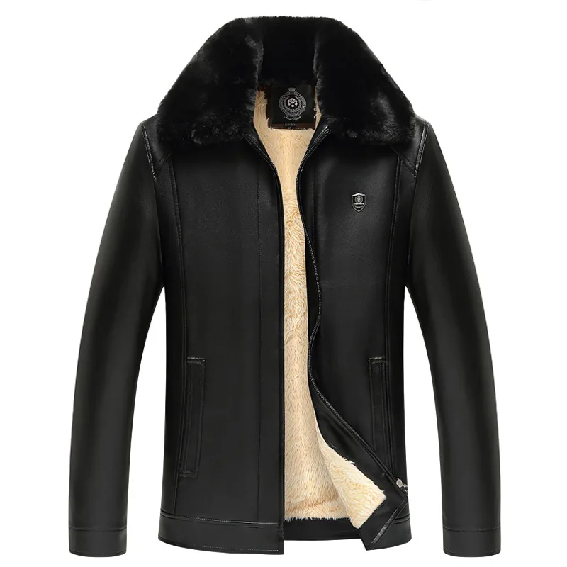 Leather Biker Jackets Men Coats Slim casual black brown Motorcycle Bomber Jacket Mens collar detachable Leather Jackets Coats Leather Biker Jackets Men Coats Slim casual black brown Motorcycle Bomber Jacket Mens collar detachable Leather Jackets Coats