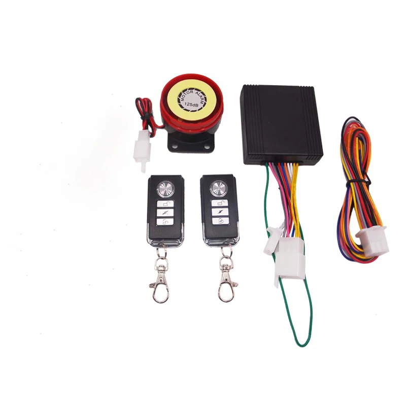 

Remote Motorcycle Alarm Motorbike Engine Start 1 Way Alarma Motor Universal Anti Theft Protection System Scooter Security Alarms