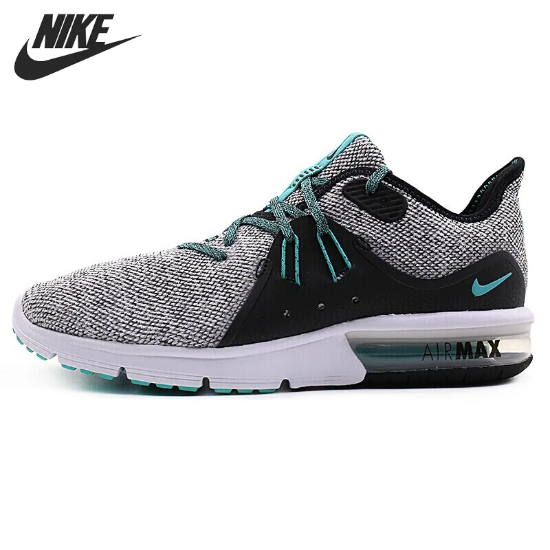 Оригинальный Новое поступление 2018 NIKE AIR MAX SEQUENT Для мужчин кроссовки|Беговая