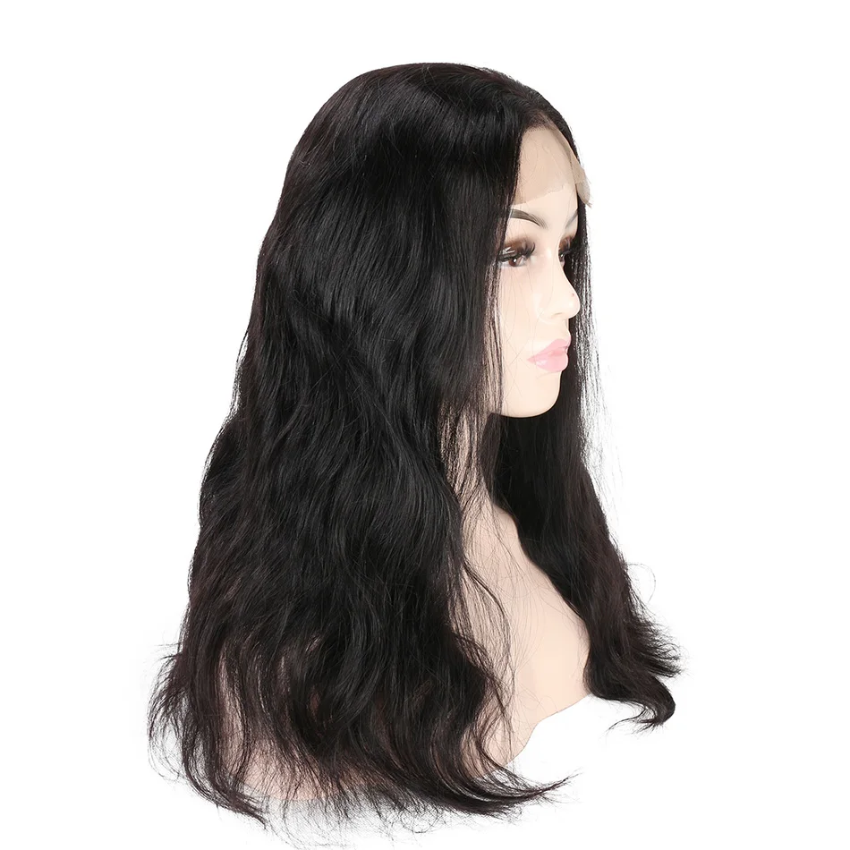 RealBeauty Brazilian Body Wave Wig 4*4 Lace Front Human Hair U Part Lace Wig Pre-Plucked With Baby