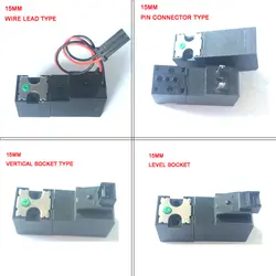 Бесплатная доставка, 15 мм машина для носков мини Соленоидный клапан DC12V или DC24V медицинский Миниатюрный клапан кислорода размещение станка