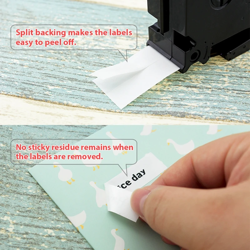 AIMO 10 50 Упаковка TZe 231 431531 631 731 Ptouch label maker Tape 12 мм белая совместимая с Brother P Touch PTD600
