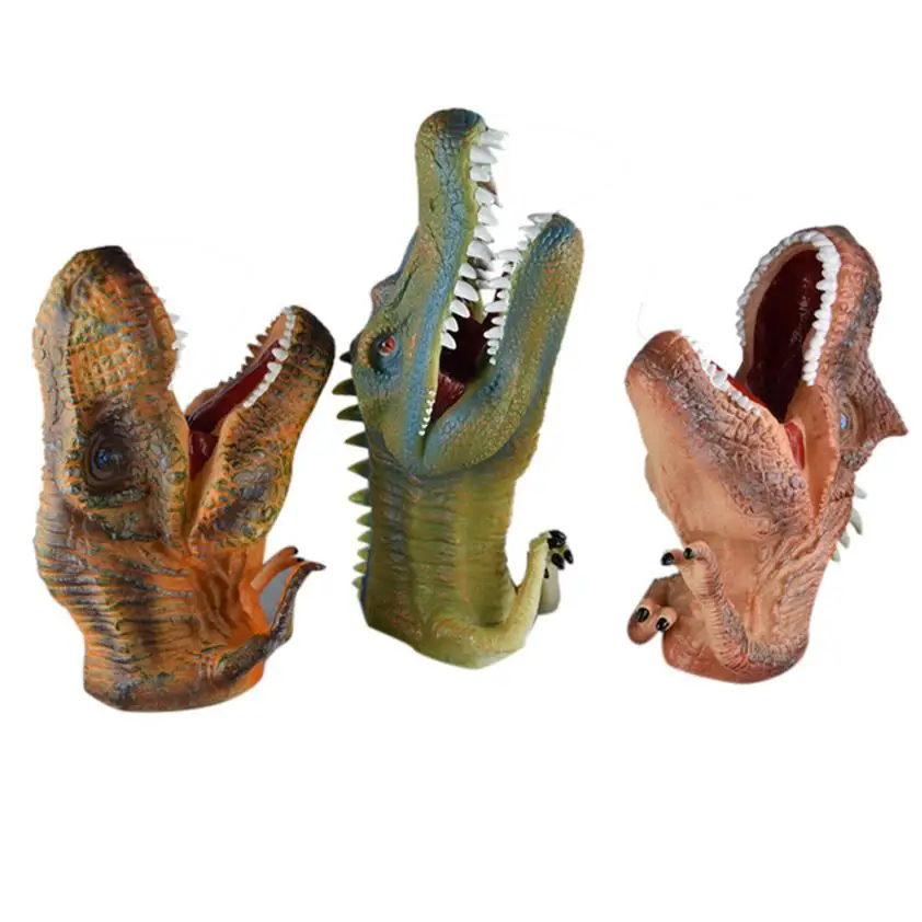 shaunyging # 5010 Large Soft Rubber Realistic Dinosaur Toys Hand Puppetst shaunyging # 5010 Large Soft Rubber Realistic Dinosaur Toys Hand Puppetst