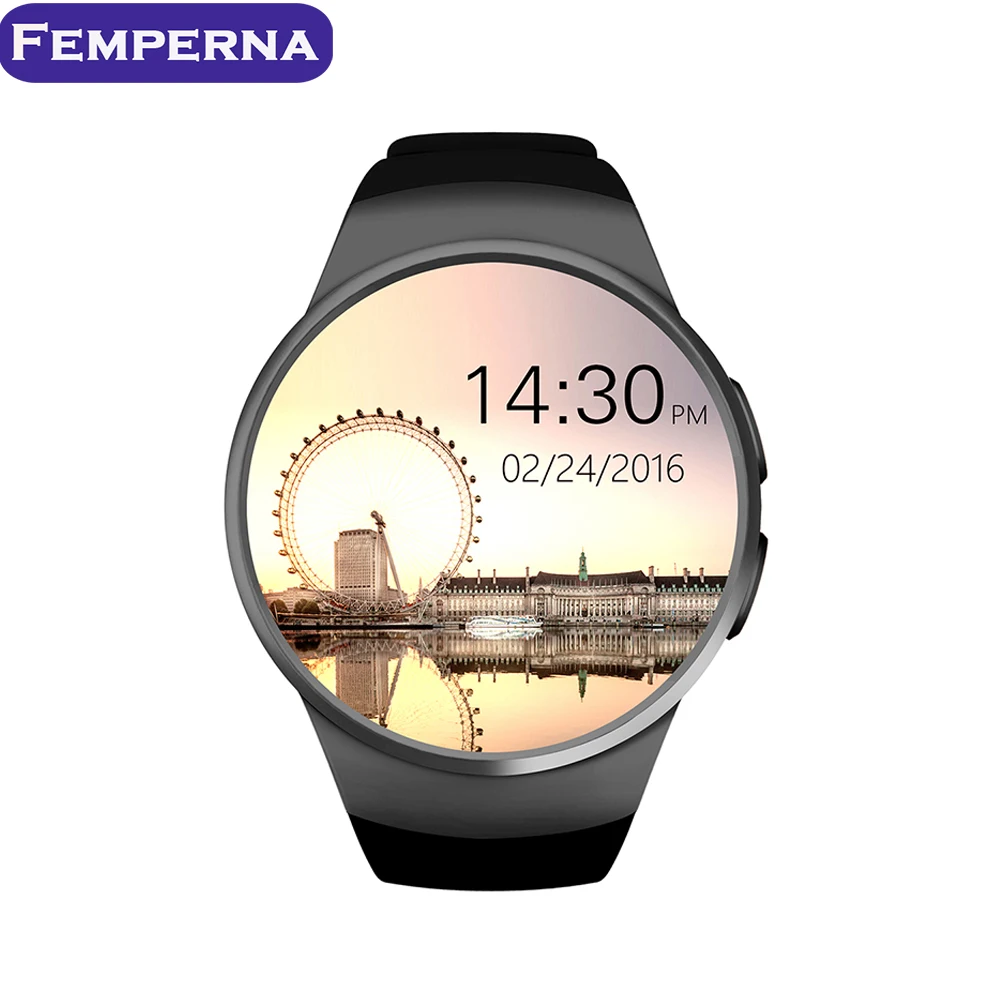 

Femperna Smart Watch With Bluetooth 4.0 NFC Support SIM/SD Card Smartwatch For iPhone Android Smartphones pk k88h gt08 dz09 u8