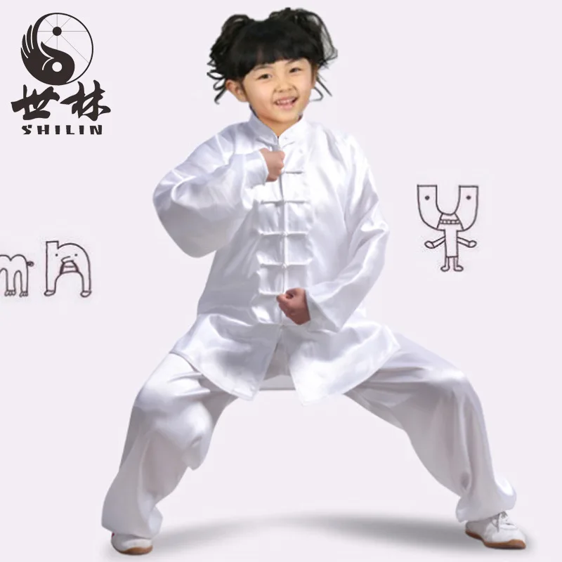 

Children Wushu Clothing Girl Boy Chinese Traditional Kung Fu Uniform Kids Tai Chi Clothes Set Kung Fu Suit Martial Arts Uniform