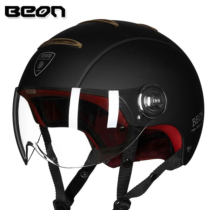 

Beon B-105 Vintage Motorcycle Helmet Retro Motorbike Scooter Moto Casque Casco Motocicleta Capacete ECE Approved