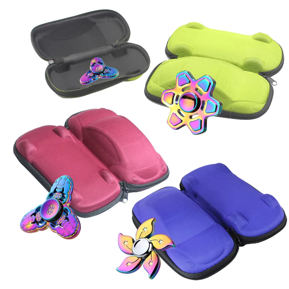 

Travel Accessories Suitcase for Fidget Hand Spinner Box Bag Zipper Dustproof Finger Toy Focus ADHD Autism Bag Carry Case Packet