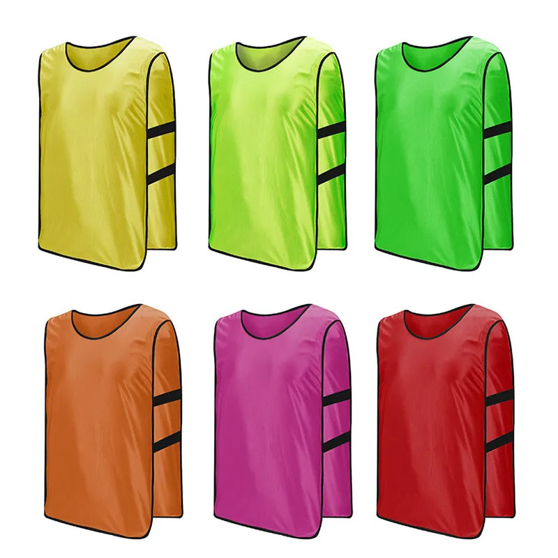Onedoyee 5pcs Team Football Soccer Training Vest Adults Men Women