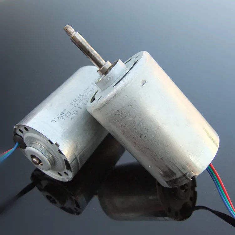 

Three-phase miniature double bearing mute inner rotor DC brushless motor motor Toy DIY brushless generator