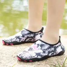 Новых печатных Стиль Для мужчин Для женщин Быстросохнущие кроссовки любителей быстрой сушки Открытый Летний пляж воды Спортивная обувь анти-слип на туфли без каблуков