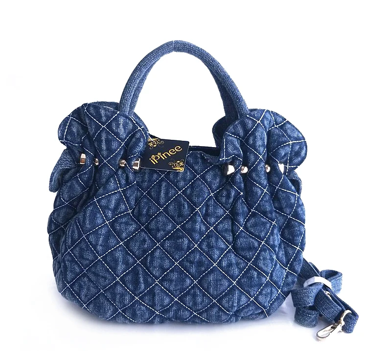 iPinee бренд Повседневная джинсовая сумка женская сумка через плечо сумки холщовые маленькие сумки для женщин
