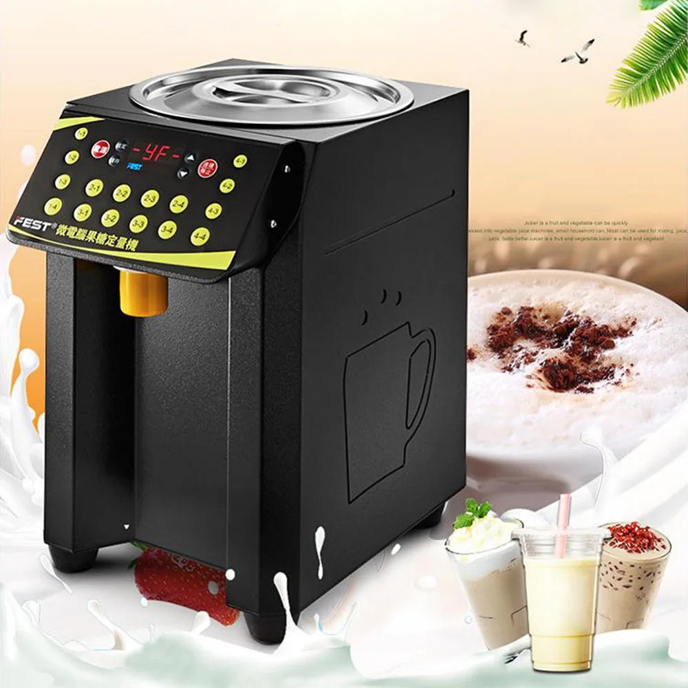 Automatic Quantitative Fructose Machine Syrup Dispenser Bubble Tea Shop
