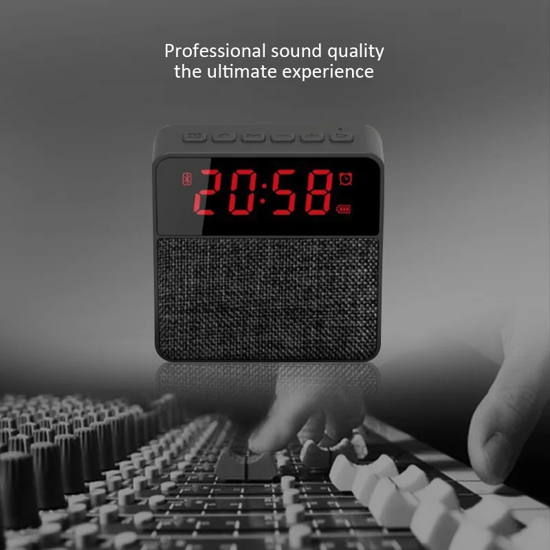 Magift часы динамик Bluetooth Беспроводная колонка мм 3 5 аудио кабель TF карта Udisk fm радио