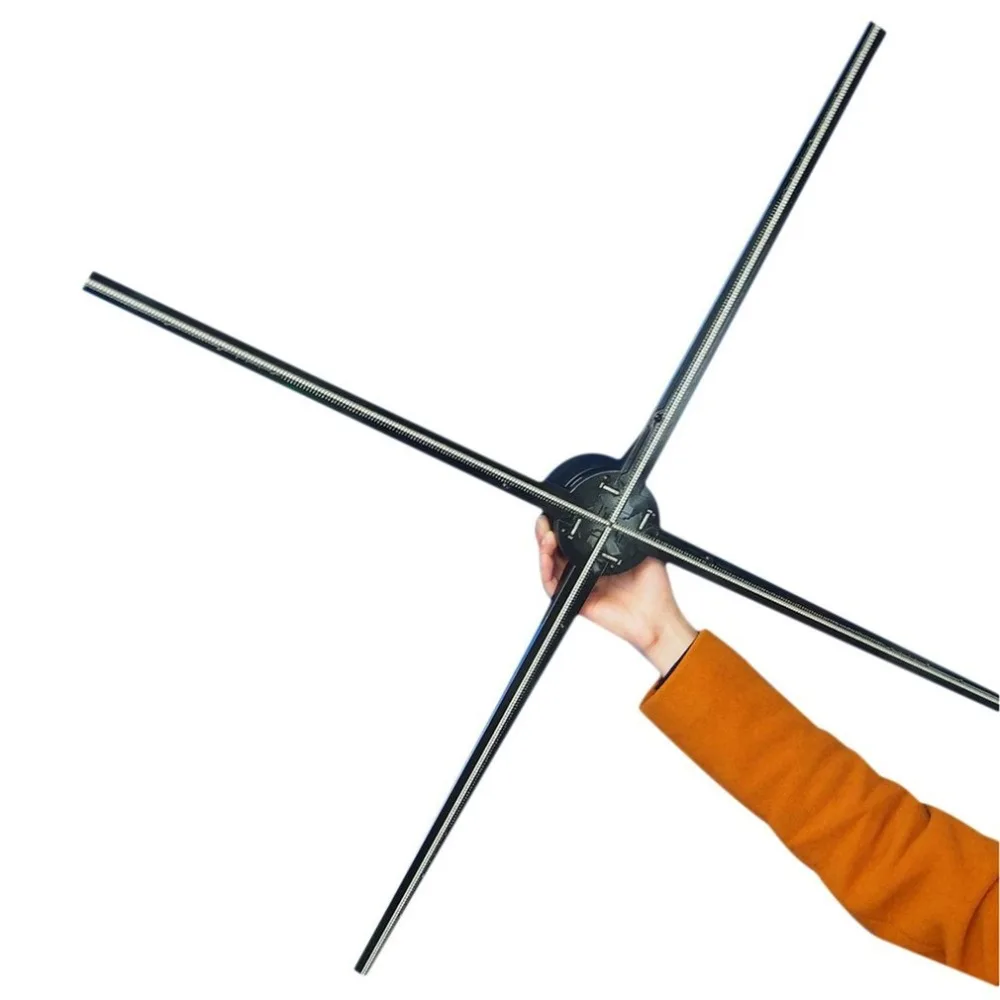 New 1M LED 3D Holographic Projector Profession Portable LED Hologram Player Holographic Display Fan Player Hologram Projector