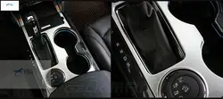 Интерьер! 1 шт. для Ford Explorer 2016 2017 ABS переключение передач рамка для задней панели отделка крышки