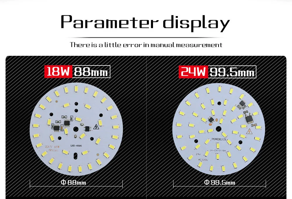 Светодиодный модуль pcb с регулируемой яркостью, 24 Вт, 30 Вт, 36 Вт, 50 Вт, светодиодная лампа, 100 Вт, светодиодный светильник с высоким заливом, встроенный драйвер, 5730 в сборе, светодиодный потолочный светильник