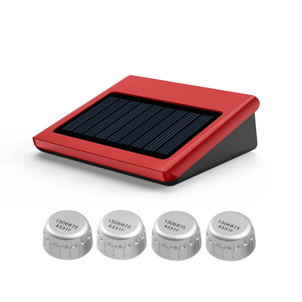 

T86 CAREUD Wireless Solar Power Tire Pressure Monitoring System Automatic Backlight Universal USB Charging Solar Panel TPMS