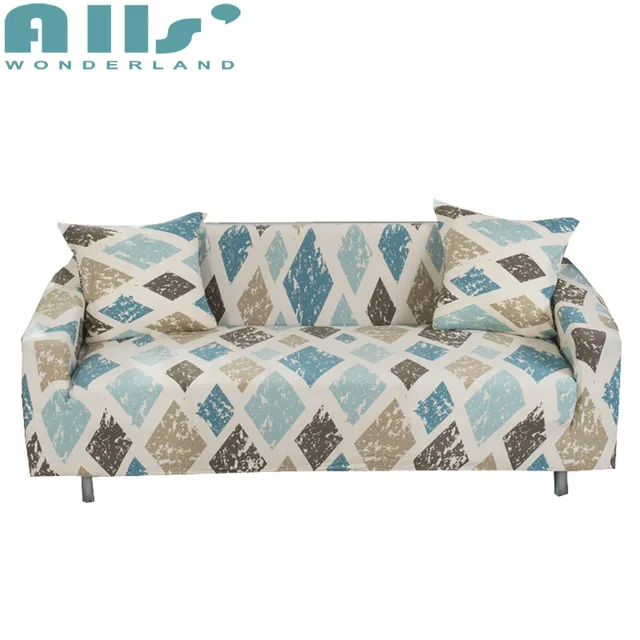 Buy Sofa Cover Leaves Pattern Home Stretch Furniture