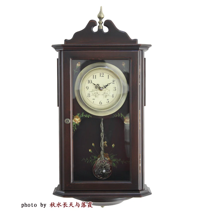 Wall Clock Alarm Clock Wool Wall Clock Old Fashioned Mechanical Clocks 