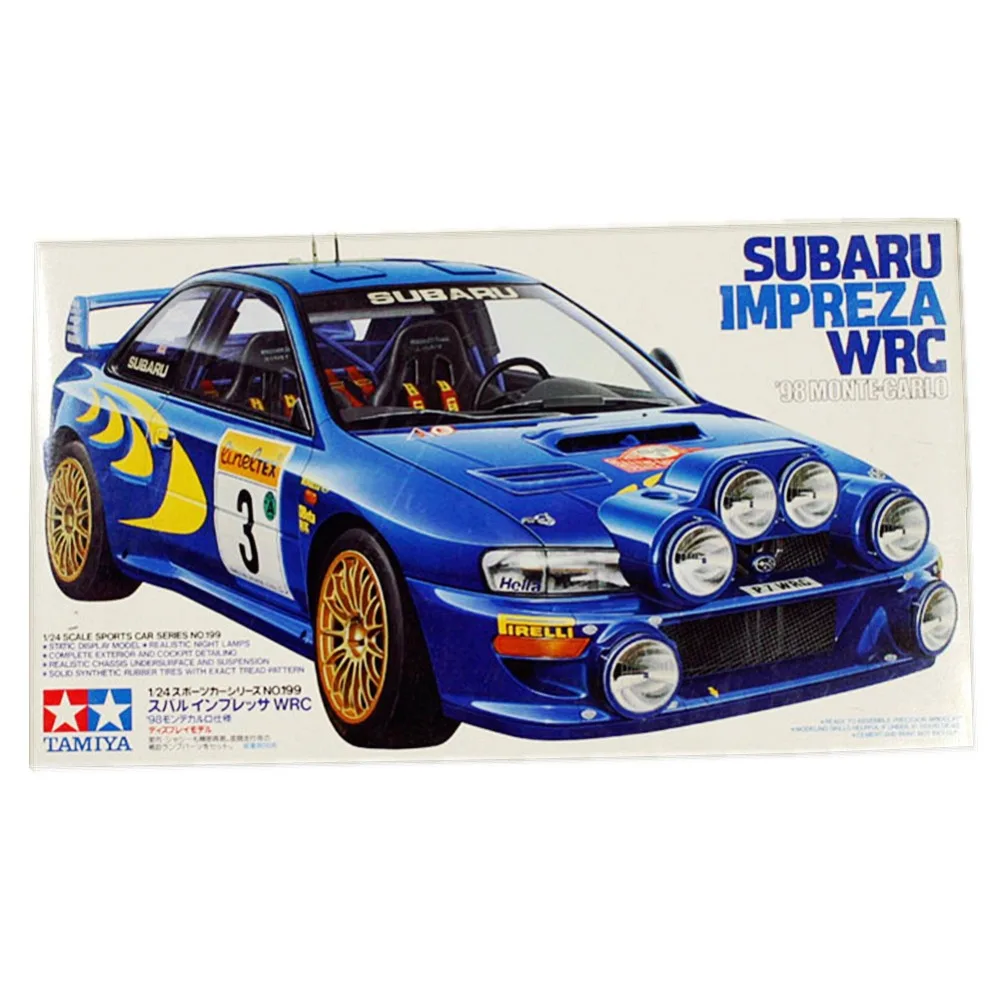 OHS Tamiya 24199 1/24 Impreza WRC 98 Monte Carlo масштабная сборка модели автомобиля строительные комплекты G