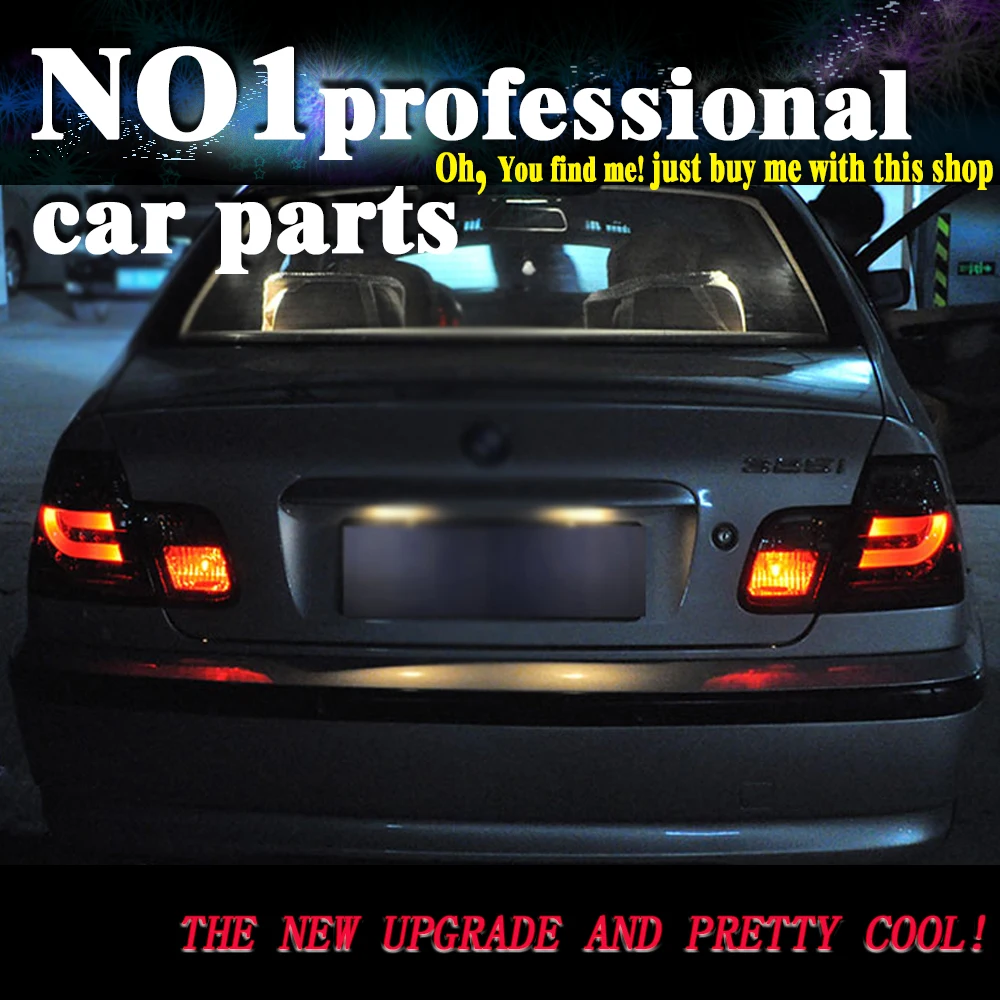 Автомобильные аксессуары задние фонари для BMW E46 задние фонари 2001-2004 светодиодные задние фонари для E46 задние фары DRL+ тормоз+ Парк+ Сигнальные огни