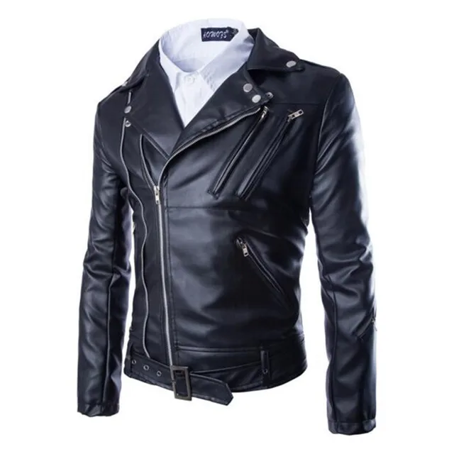 Otoño De Nueva Elegante Invierno E Hombre Cuero Chaqueta Para a6TUnqzRR