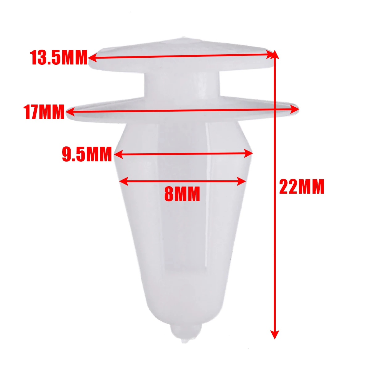 For Toyota Avensis 25pcs Plastic Clips Set Universal Push Rivet Trim Bump Panel Lock Nut Fastener Clip Kits