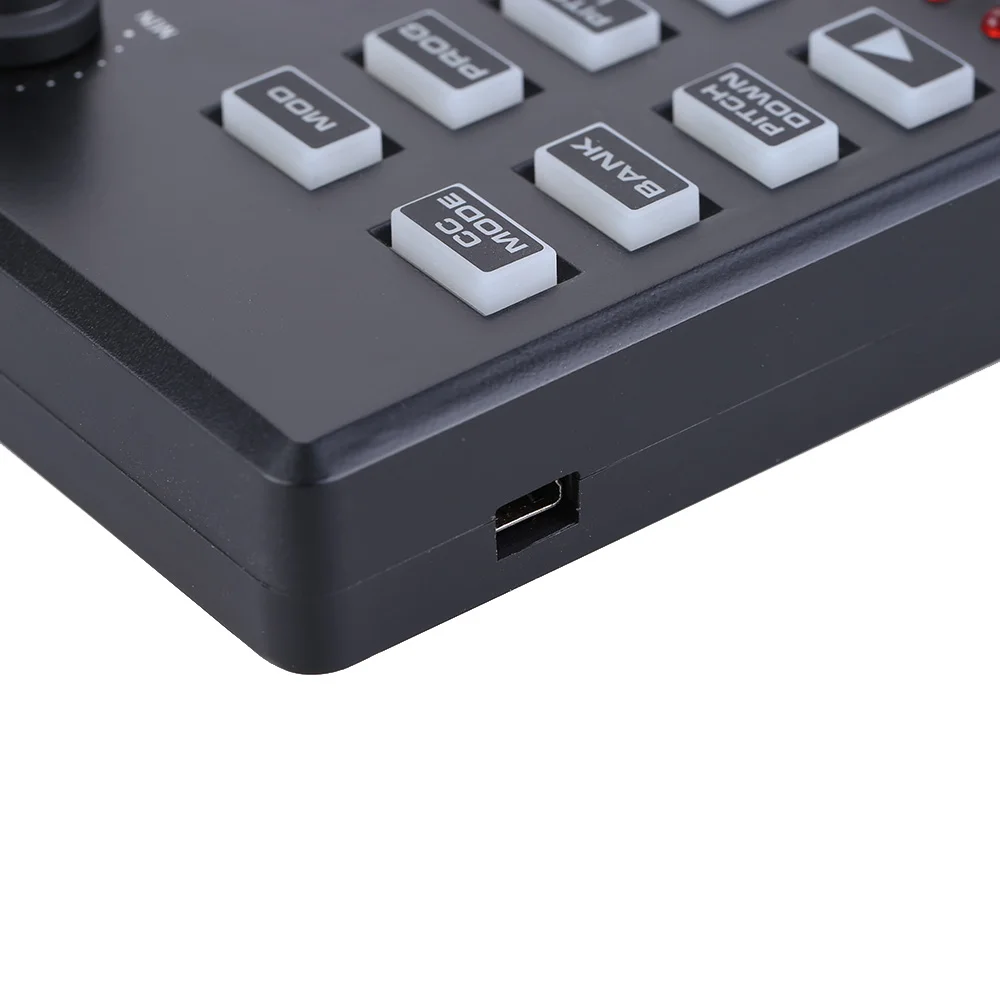 MIDI контроллер Worlde Panda портативная 25 клавишная USB клавиатура и барабанная панель
