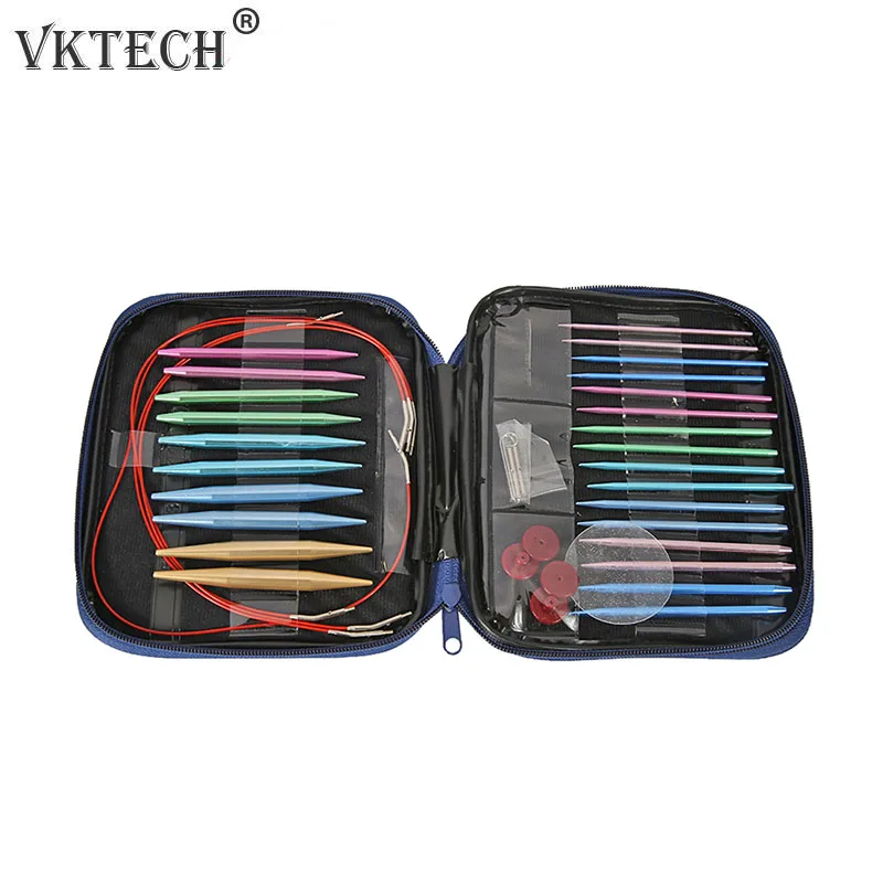 ^Cheap 13 Pairs Aluminum Change Head Circular Knitting Needles Crochet Hook Set Woven Tool DIY Craft Sewing Accessories with Case ^Cheap 13 Pairs Aluminum Change Head Circular Knitting Needles Crochet Hook Set Woven Tool DIY Craft Sewing Accessories with Case