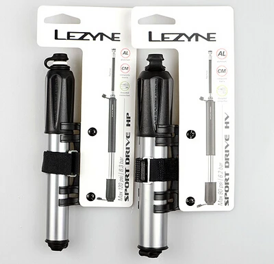 Ultra light bike pump lezyne mini portable bicycle pump mountain bike pump high pressure 120psi FV& AV