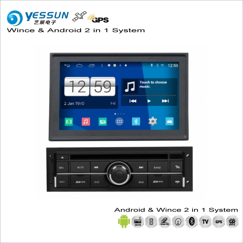 YESSUN для Mitsubishi L200/Strada/Triton/Sportero/Hunter/Warrior-Car Android радио CD dvd-плеер gps Navi навигация