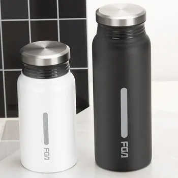 

Home Office Insulation Pot Male And Female Students Portable Water Cups Personality Simple Creative Thermos cup Trend Mugs