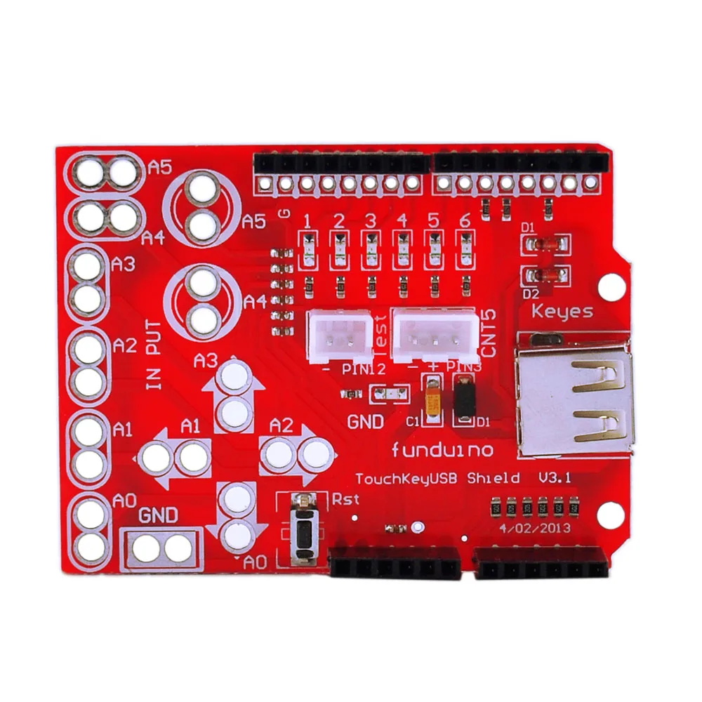 KEYES Touch key USB shield for arduino/analog touch keypad