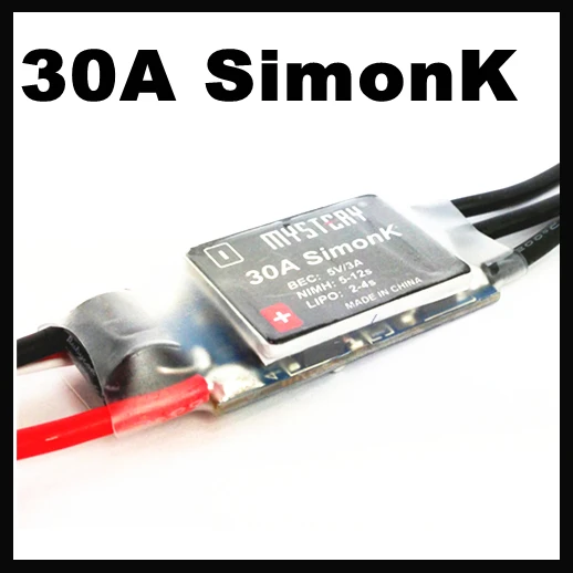 

Gleagle FPV 30A SimonK ESC Speed Controller w/ 3A 5V UBEC For RC Quadcopter