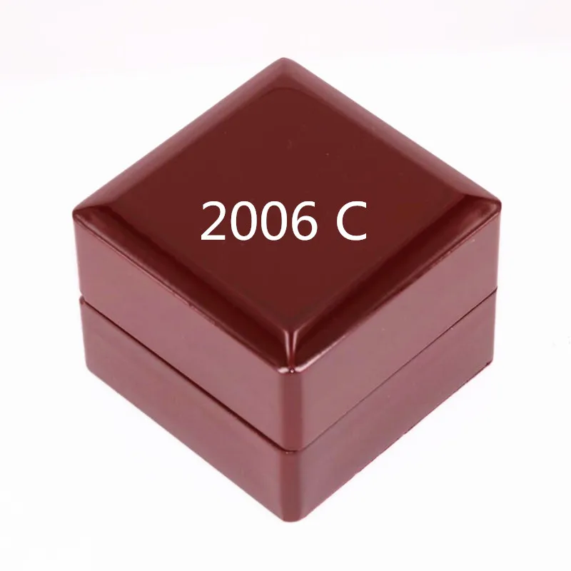 США размер завод оптовая цена 2006 SLCard кольца твердое кольцо Витрина коробка