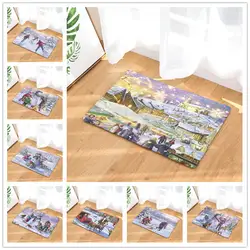 Коврик Рождество ковер felpudos для ванной кухня ковер дома гостиная ковер antideslizante 40x60 см 50x80 см