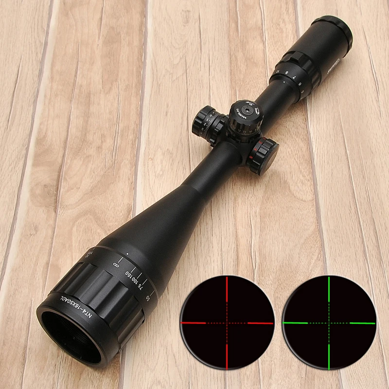 

Sniper 4-16X50 Hunting Scopes Airsoft Air Rifles Red And Green llluminate Optics Riflescope Long Eye Relief Rifle Scope