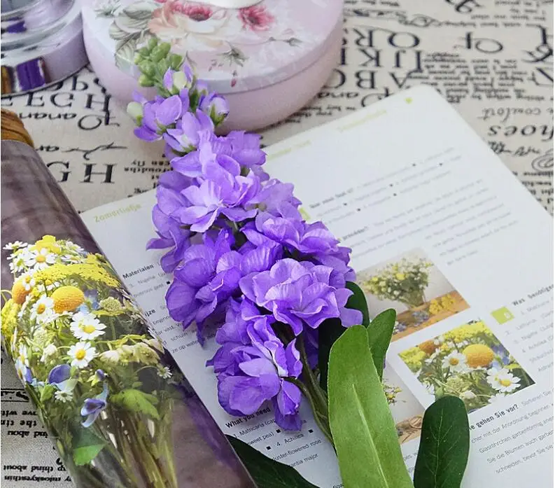 Big Artificial Hyacinth Flower Branch for wedding & home decoration
