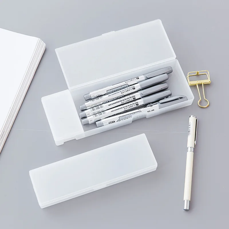 1 шт. пластиковый пенал для карандашей и ручек|pencil box|pencil case pencil boxpencil box plastic |